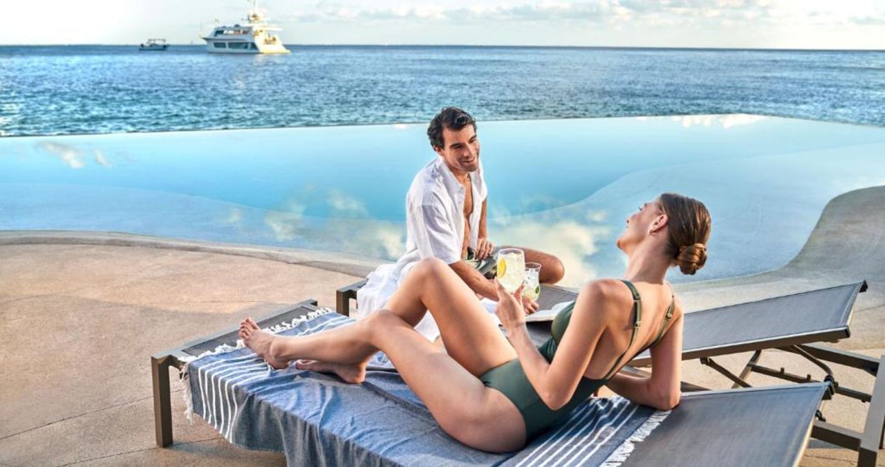 Couple at Grand Park Royal Cozumel